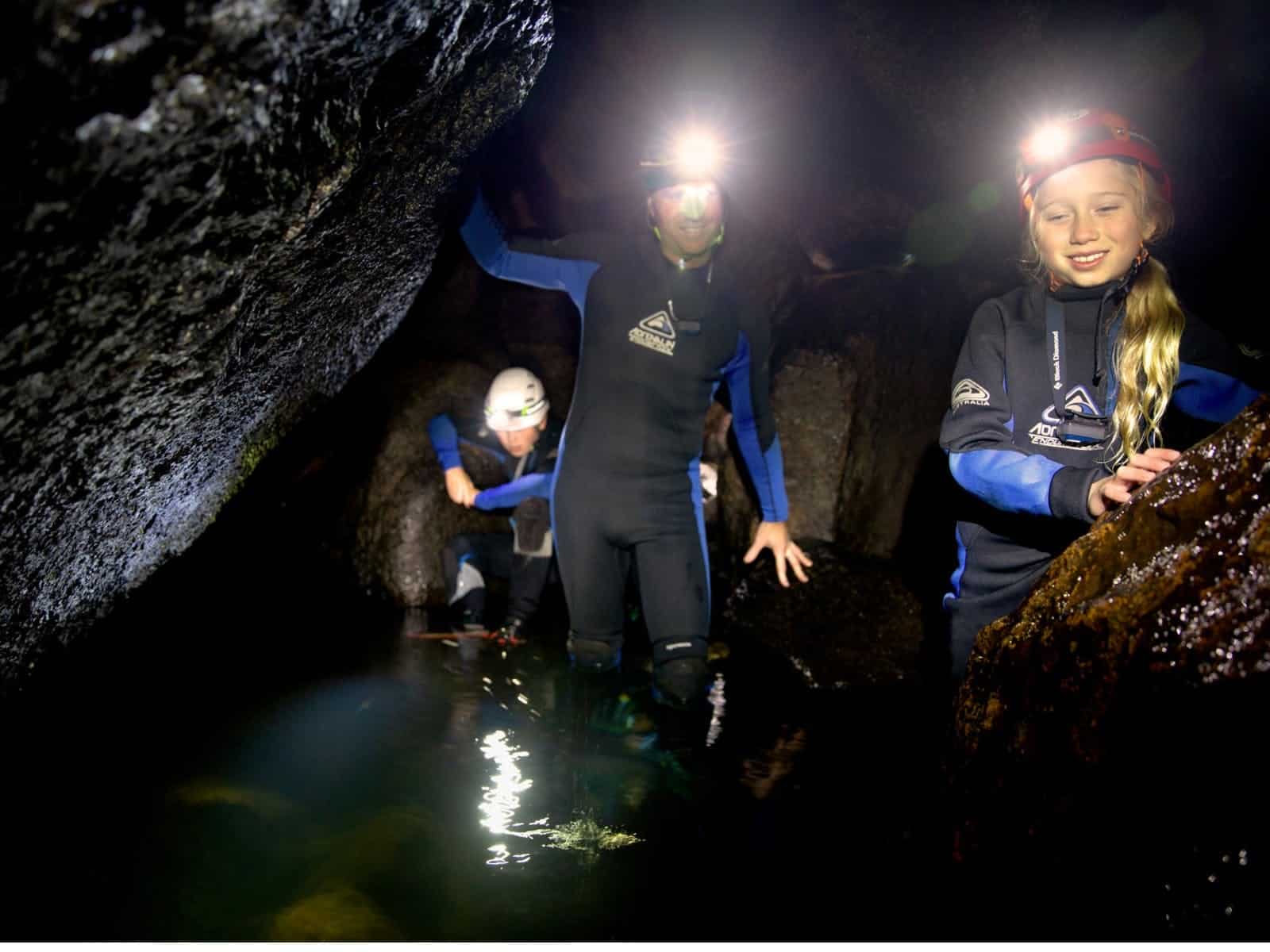 Mt Buffalo Underground River Caving