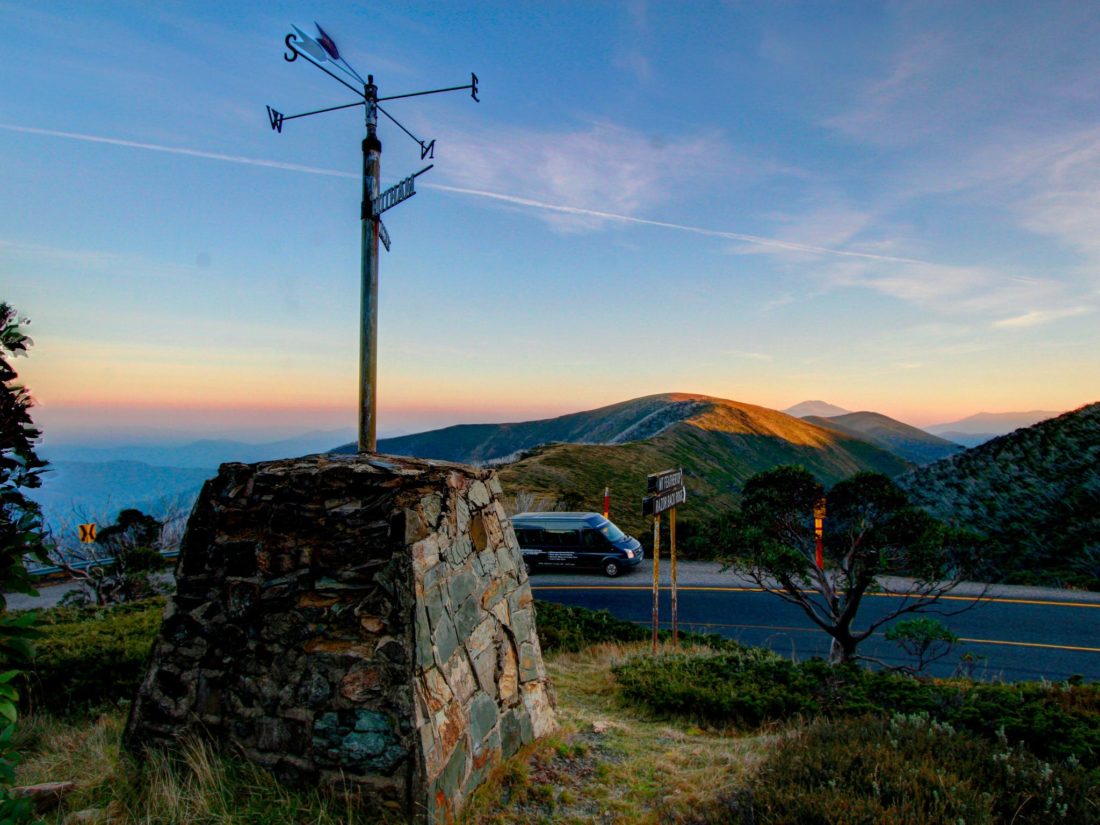 The Razorback to Mount Feathertop The Razorback to Mount Feathertop