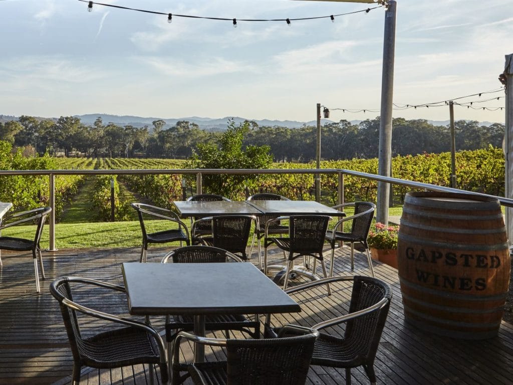 Gapsted Winery near Myrtleford