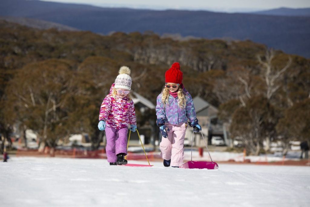 Skiing, Snowboarding & Snow play in Bright, Victoria