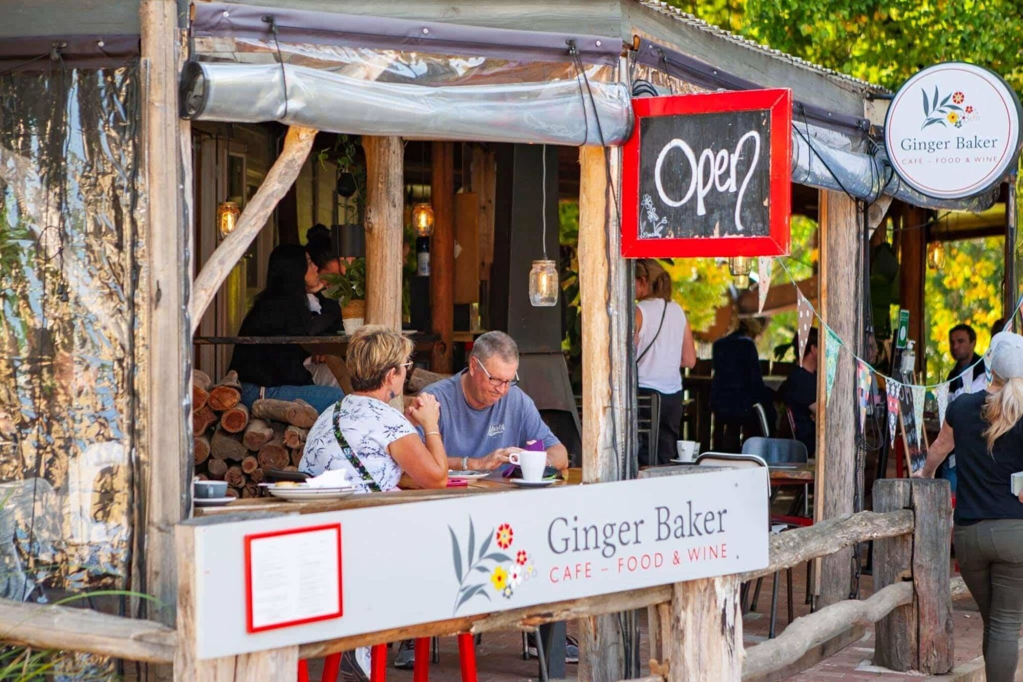 Ginger Baker  Cafe - Wine and Food