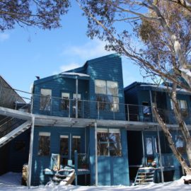 Rear of the apartment