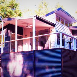 Fox and Hound at Bright Rear Decking