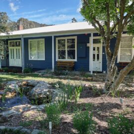 Edlin Main House and Reception showing pond