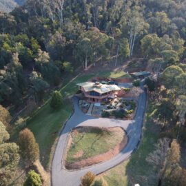 Eagles Nest Hideaway view from above