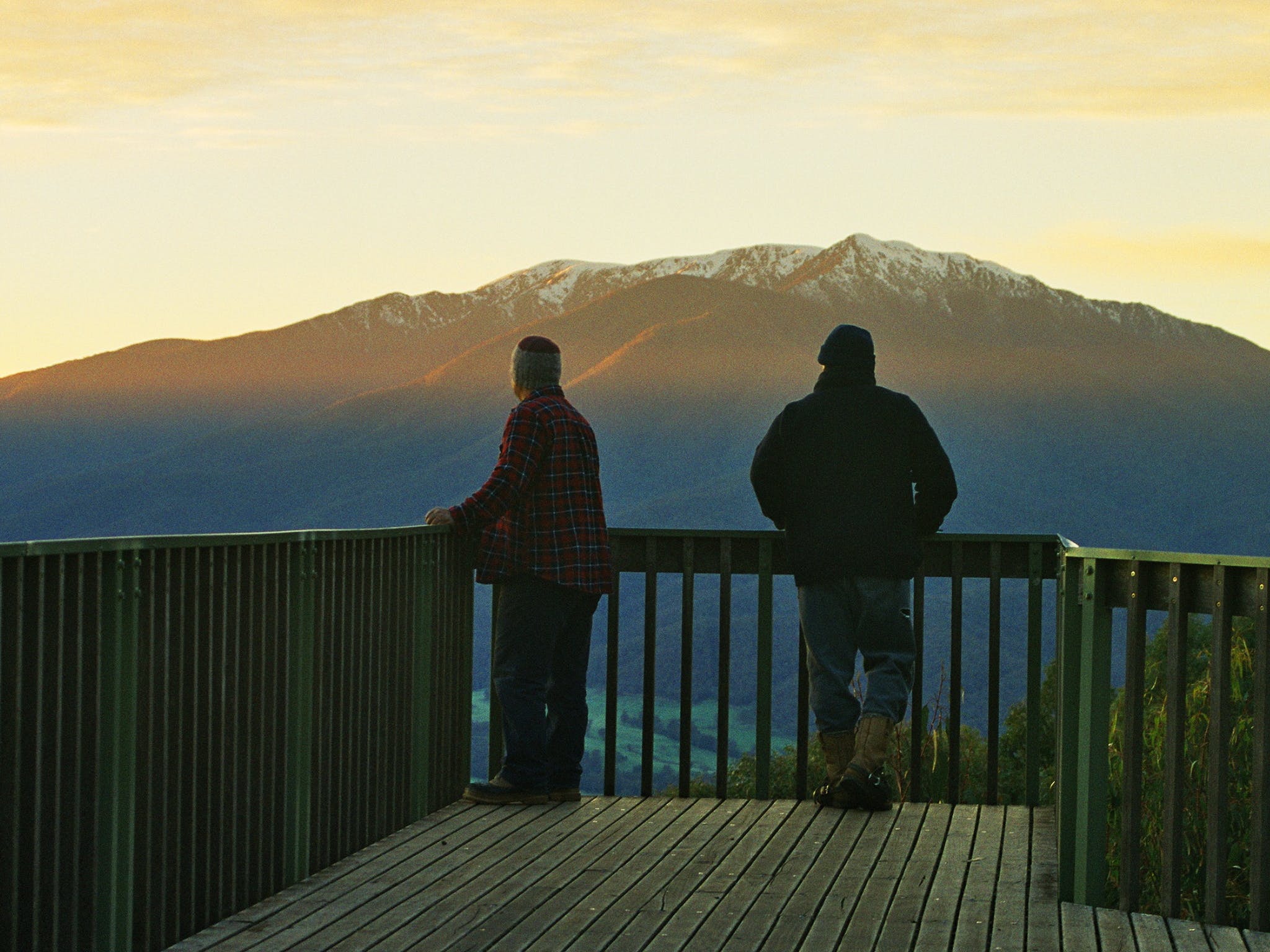 View of mountains