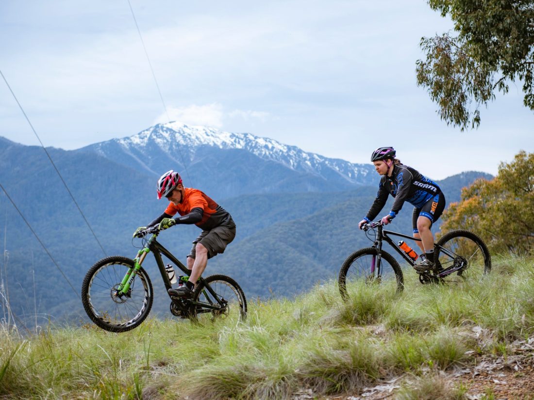 Mountain biking