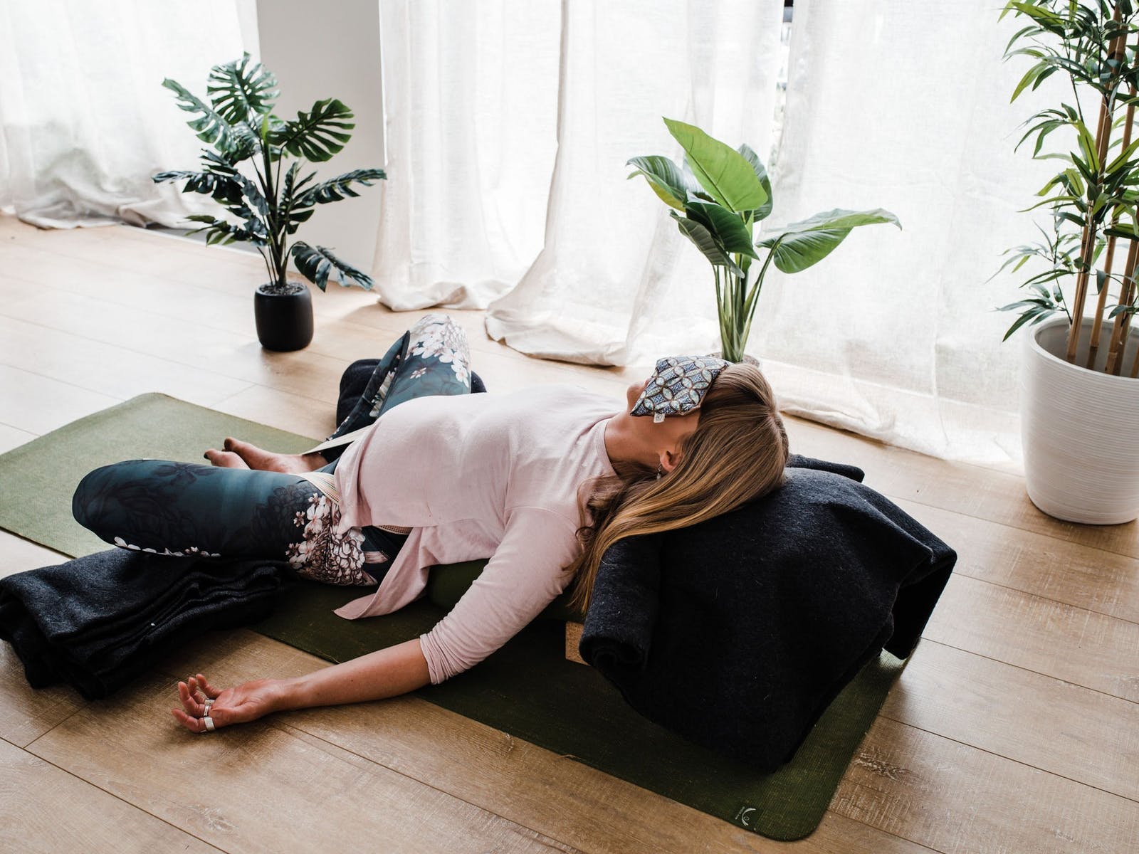 Restorative yoga with Bright Yoga Space