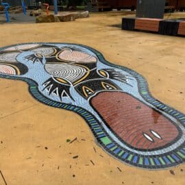 Myrtleford Mosaic platypus
