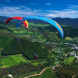 Tandem Paragliding in Bright Victoria